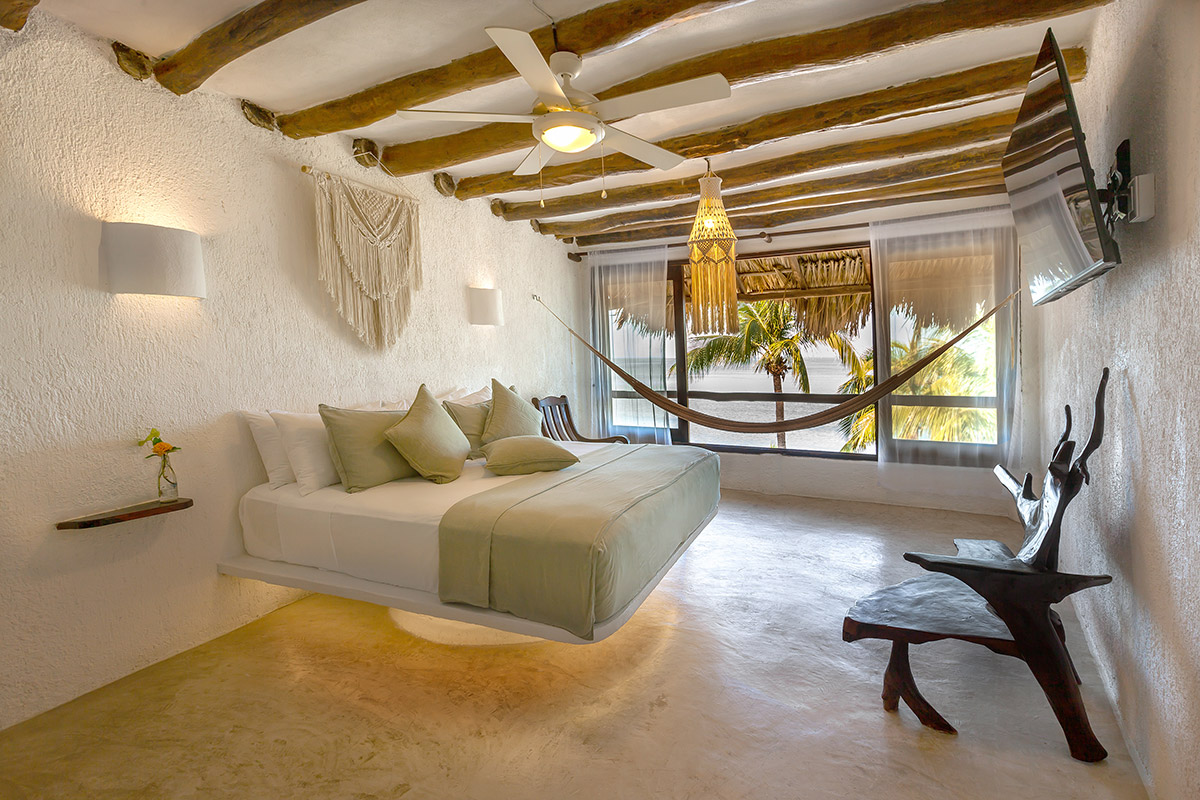 Top Floor Room - Hotel La Palapa Holbox